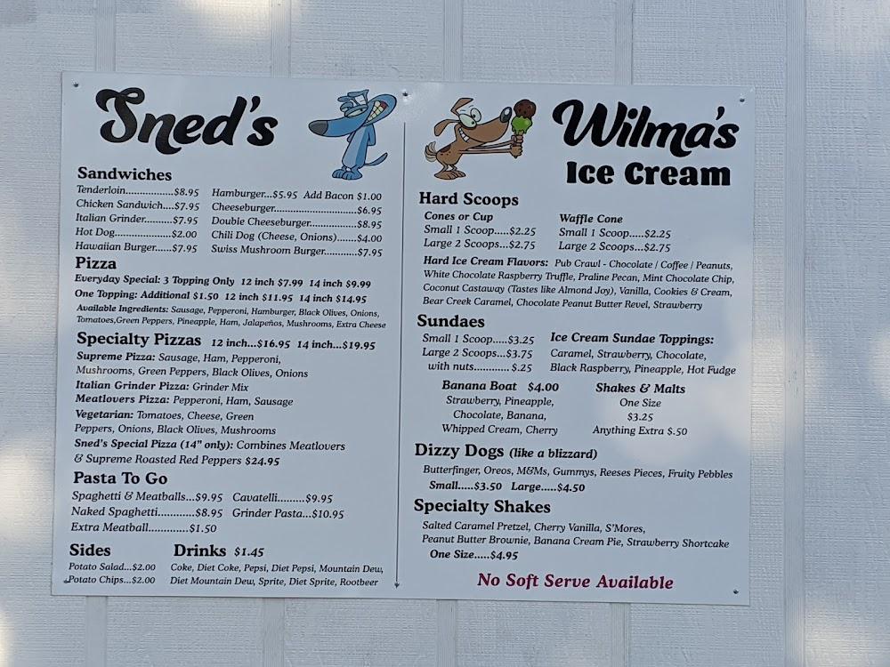 Sned's Menu image 3